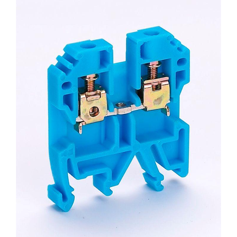 Зажим наборный 24А 2,5мм2 синий ЗН-101