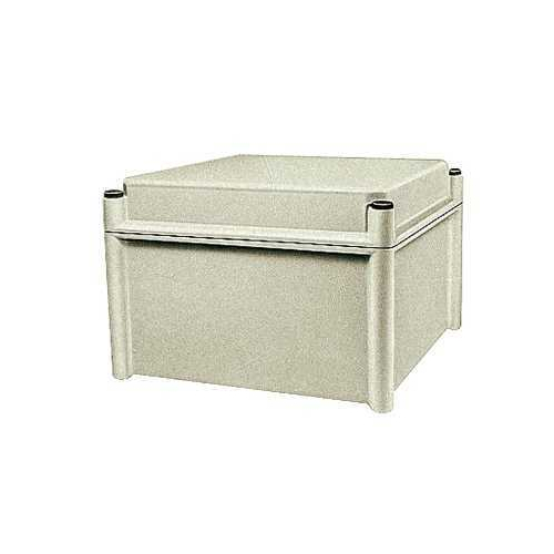 PLS box, polyester rear, polyester cover IP65 36x54x18cm