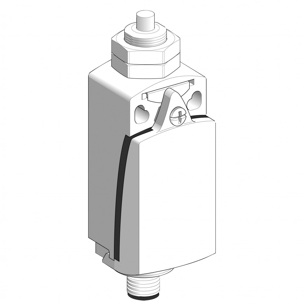 КОНЦЕВОЙ ВЫКЛЮЧАТЕЛЬ МЕТАЛЛИЧЕСКИЙ ПЛУНЖЕР НО+НЗ МГНОВЕН М12 XCKD21H0M12