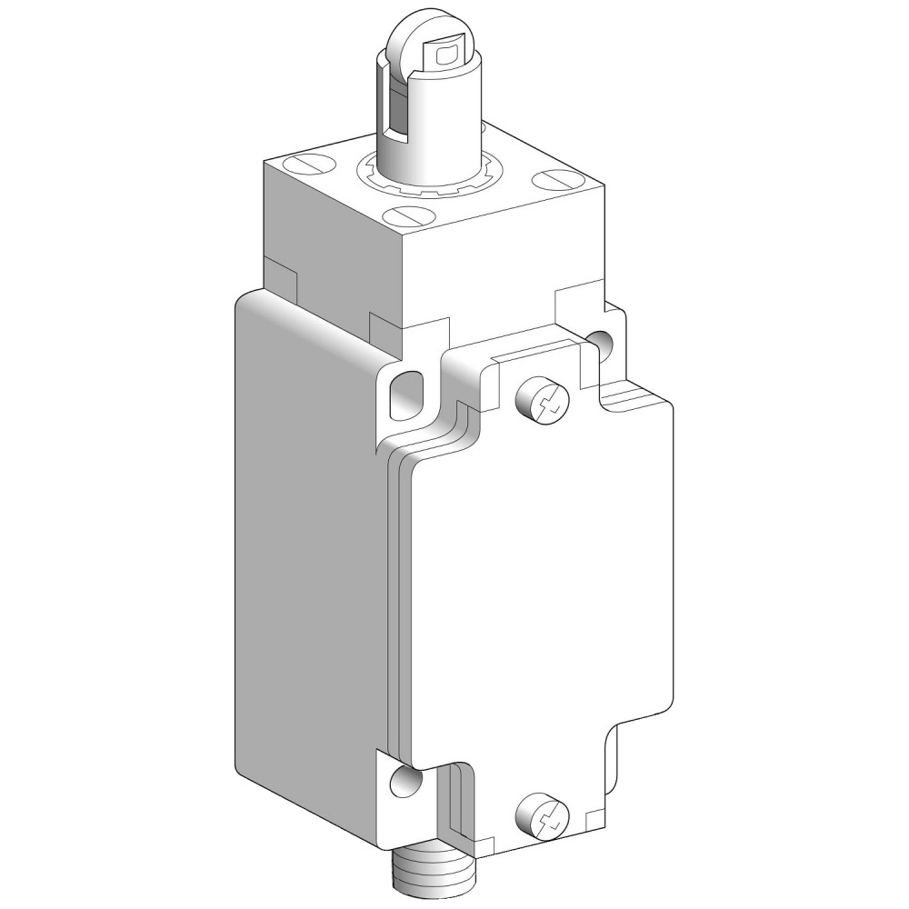 Концевой выключатель, XC Standard, XCKJ, 1НЗ+1НО, защелка, M12, XCKJ167D