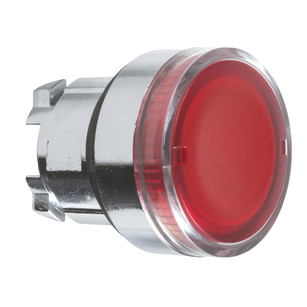 Головка для кнопки с подсветкой красн. SchE ZB4BW343