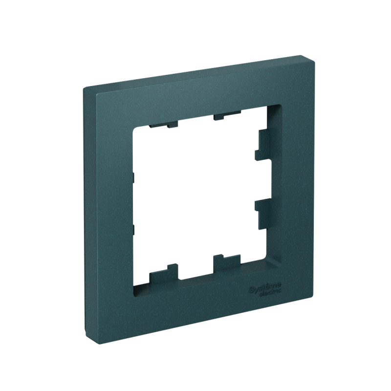 SCHNEIDER ELECTRIC ATN000801 SE ATLASDESIGN 1-постовая РАМКА, ИЗУМРУД