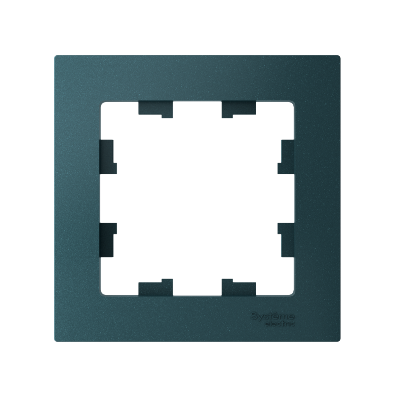 SCHNEIDER ELECTRIC ATN000801 SE ATLASDESIGN 1-постовая РАМКА, ИЗУМРУД