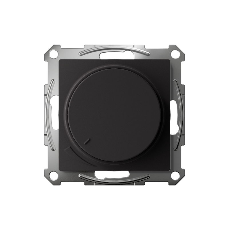 ATLASDESIGN СВЕТОРЕГУЛЯТОР (диммер) повор-нажим, LED, RC, 400Вт, мех., КАРБОН (ATN001023)