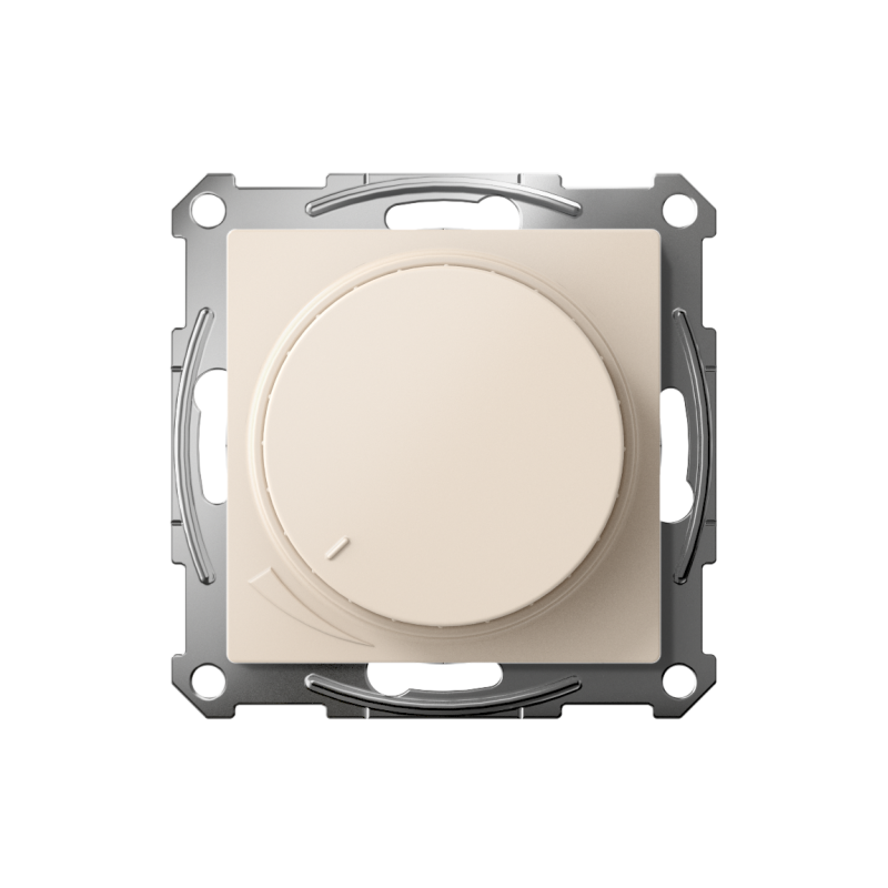 ATLASDESIGN СВЕТОРЕГУЛЯТОР (диммер) повор-нажим, LED, RC, 400Вт, мех., БЕЖЕВЫЙ (ATN000223)