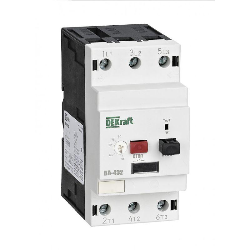 Авт. выкл. защ. двиг. 3P 25-40A 30кА ВА-432 (21240DEK)