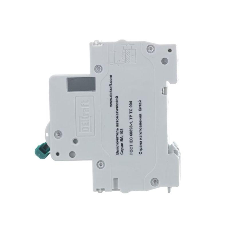 Выключатель автоматический 2Р 40А х-ка C ВА-103 6кА (12293DEK)