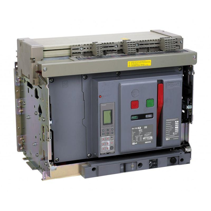 Воздушный авт. выкл. выкатной 4P 2500А 100кА расцепитель Н ВА-752 (27163DEK)