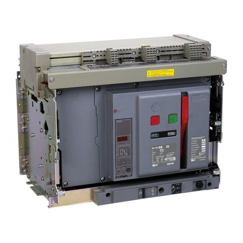 Воздушный авт. выкл. выкатной 4P 1600А 100кА расцепитель М ВА-752 (27141DEK)