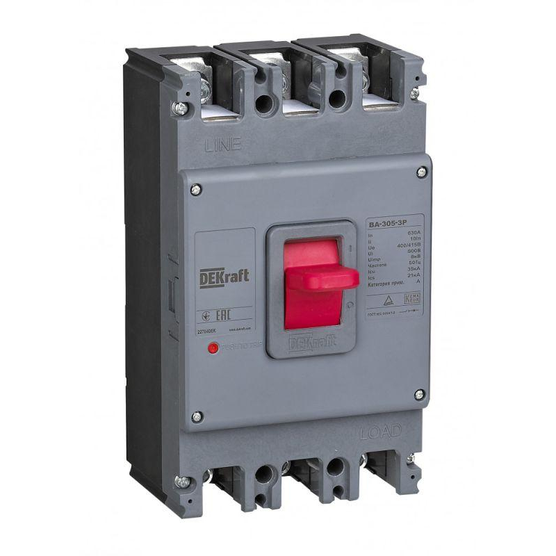 Силовой авт. выкл. 3P 500А 35кА ВА-305 (22763DEK)