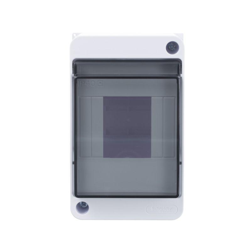 Бокс ОП Easy9 XS навесн. с прозр. дверцей 4мод. SchE EZ9EAB104