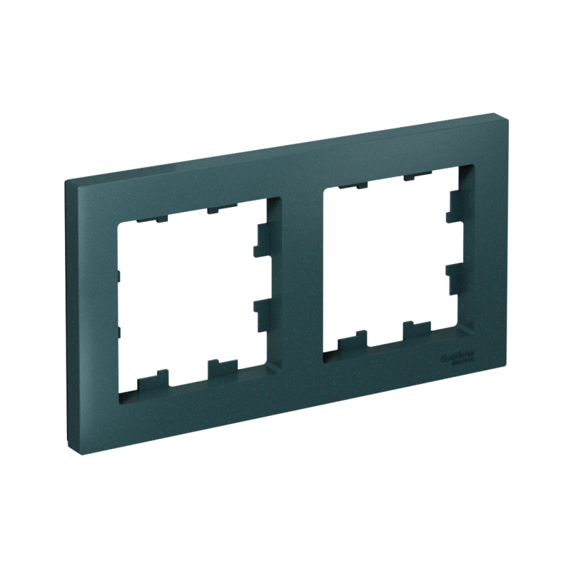 Рамка 2-м AtlasDesign универс. изумруд SchE ATN000802