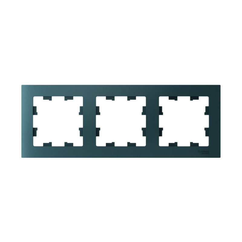 Рамка 3-м AtlasDesign универс. изумруд SchE ATN000803