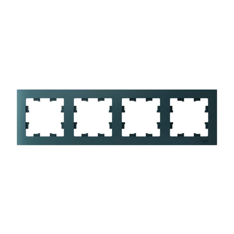 Рамка 4-м AtlasDesign универс. изумруд SchE ATN000804