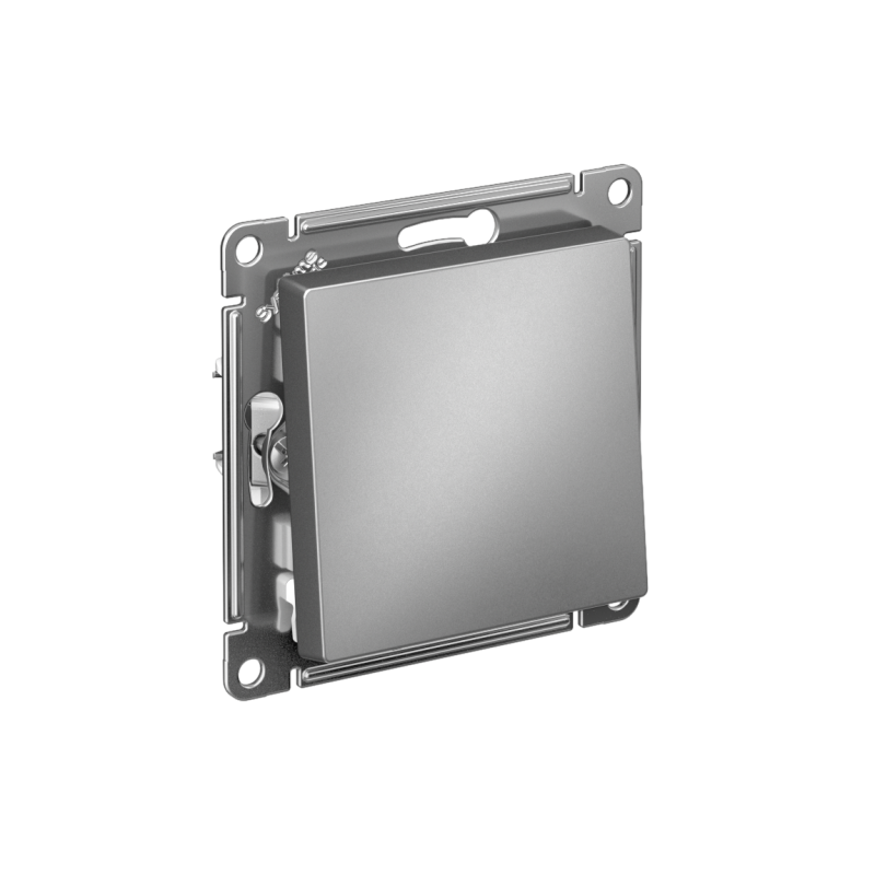 Механизм переключателя перекрестного 1-кл. СП AtlasDesign 10А IP20 (сх. 7) 10AX сталь SchE ATN000971