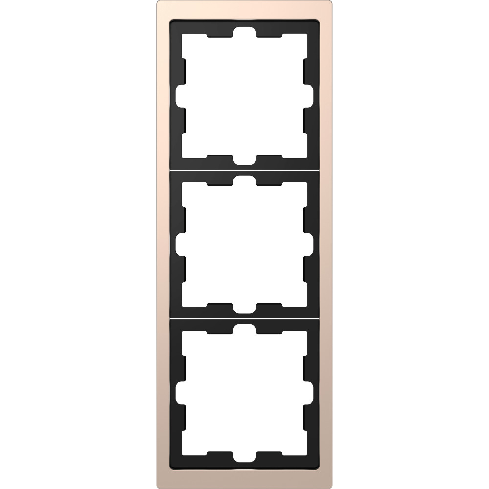 Рамка трехпостовая D-Life шампань SD (MTN4030-6551)