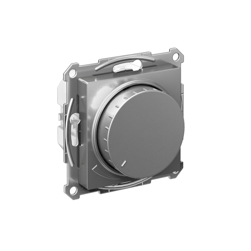ATLASDESIGN СВЕТОРЕГУЛЯТОР (диммер) повор-нажим, LED, RC, 400Вт, мех., СТАЛЬ (ATN000923)
