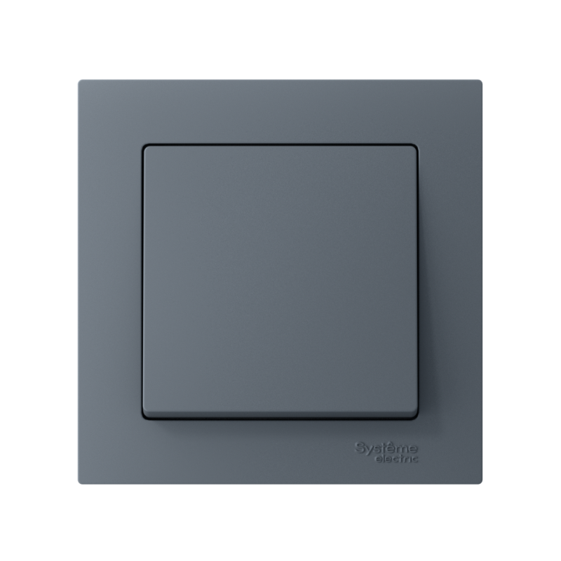 Выключатель 1-кл. СП AtlasDesign 10А IP20 (сх. 1) 10AX в сборе грифель SchE ATN000712