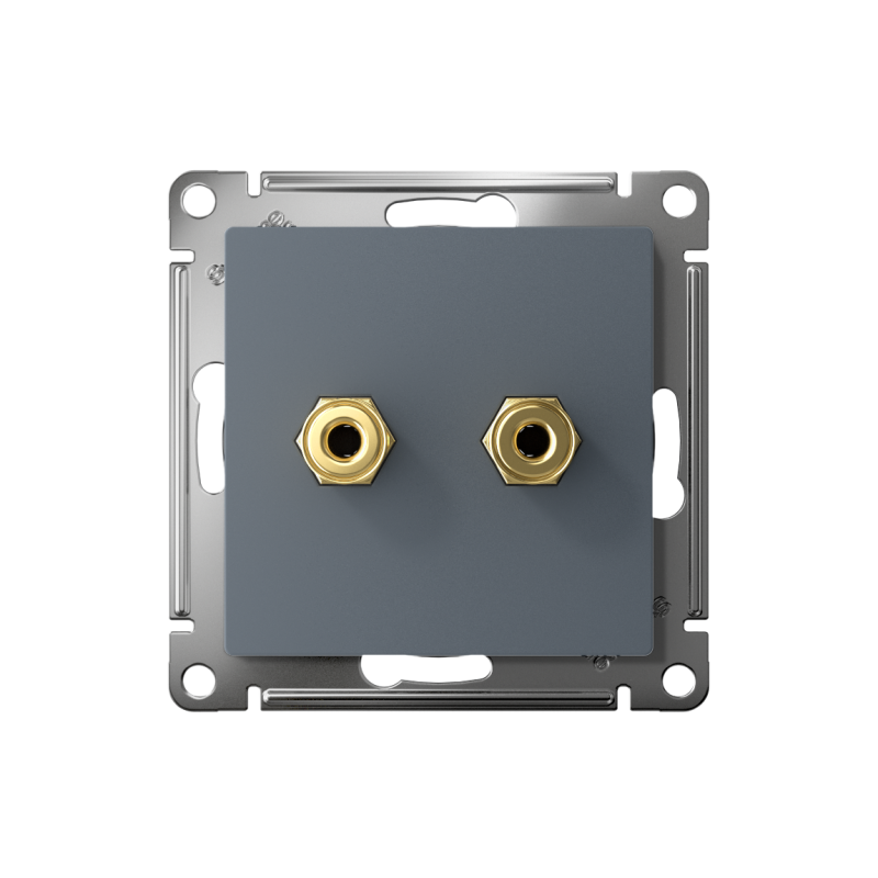 Аудиорозетка 2-м AtlasDesign грифель SchE ATN000787