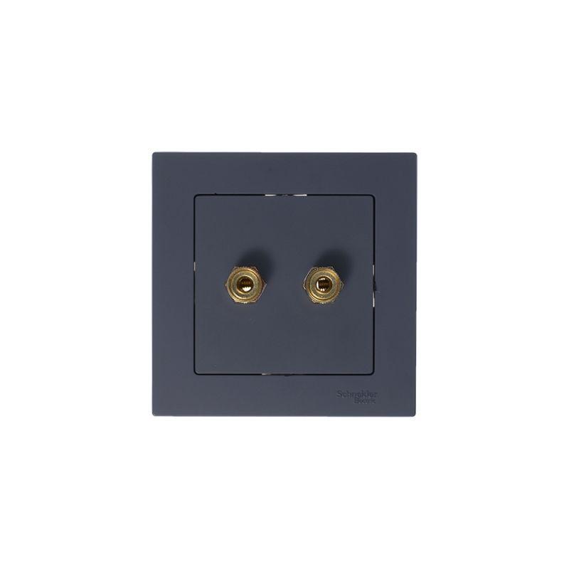 Аудиорозетка 2-м AtlasDesign грифель SchE ATN000787