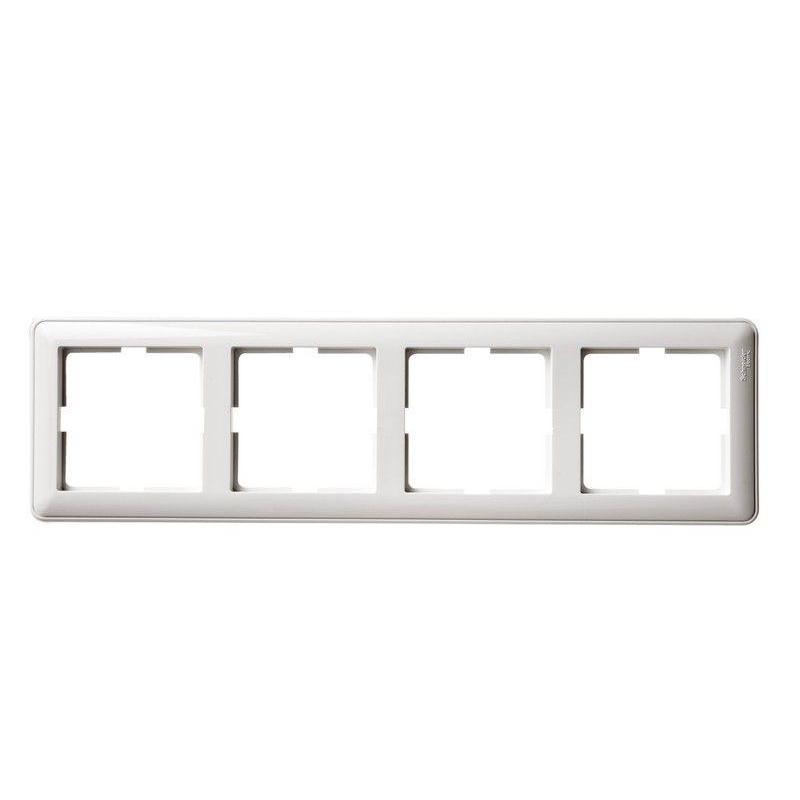 Рамка 4-м W59 бел. SchE KD-4-18 (КД-4-18)
