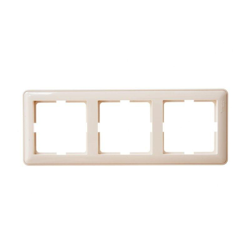 Рамка 3-м W59 сл. кость SchE KD-3-28 (КД-3-28)