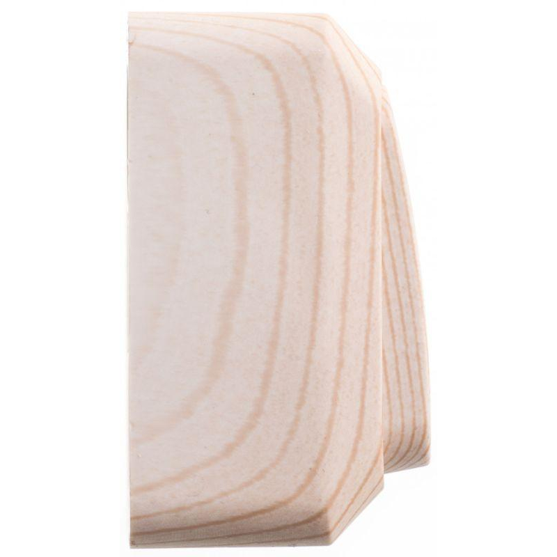 Выключатель 1-кл. ОП Этюд Дача 10А IP20 с подсветкой сосна SchE BA10-005D