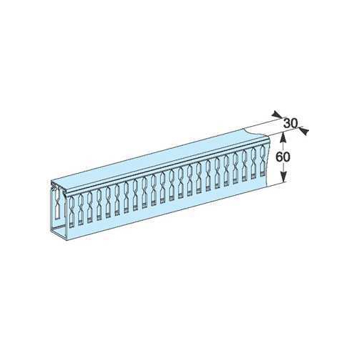 Кабель-канал перфорированный 60х30 L450 G (уп.4шт) SchE 04257