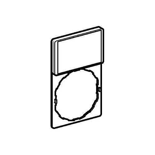 Держатель маркир. с пуст. вставкой SchE ZBY6102