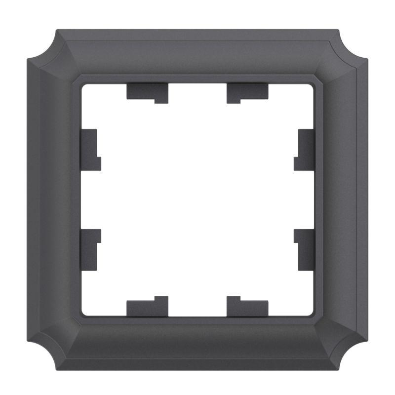 Рамка 1-постовая Systeme Electric Atlasdesign antique свет базальт