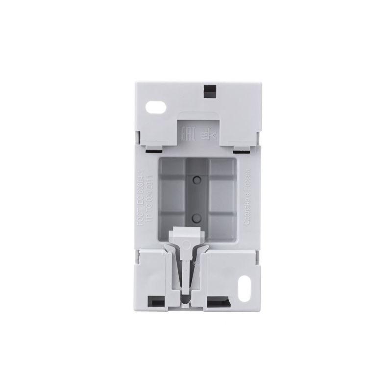 Розетка 16А 220В 2P+PEN на DIN-рейку PM-102 SchE 18012DEK