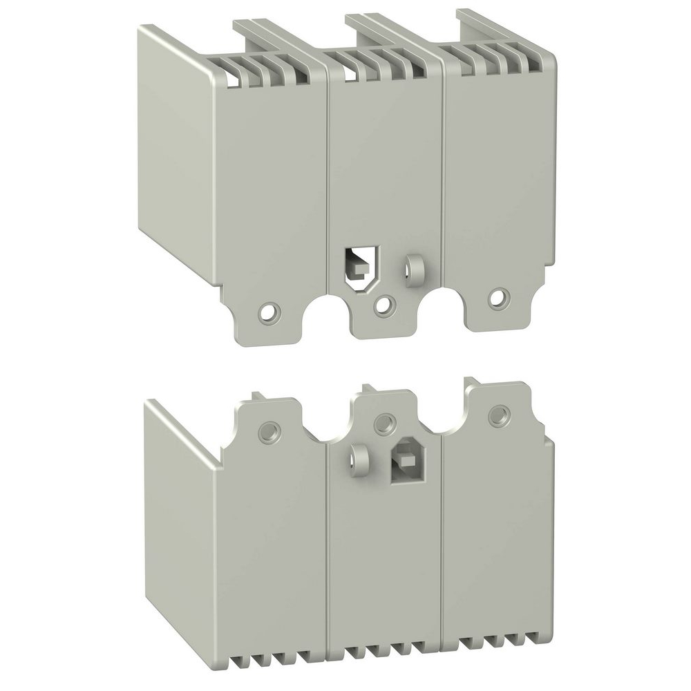 Комплект клем. заглушек 2p EZC100 (к-т 2шт) SchE EZATSHD3P