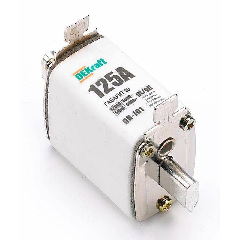 Вставка плавкая ПН-101 125А габ. 00 SchE 21307DEK