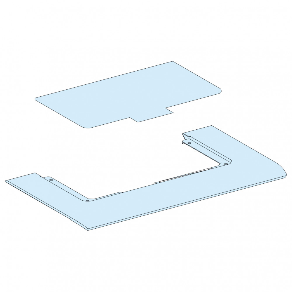 Панель для кабель-канала с пласт. сальник. панелью Ш=300мм Prisma Plus G SchE 08884