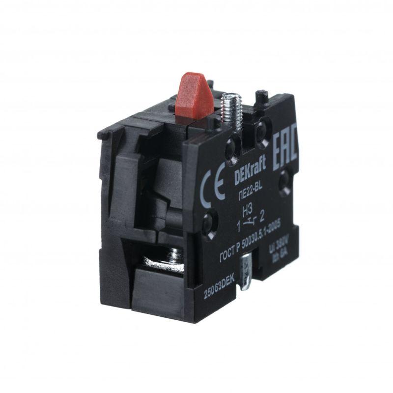 Контакт дополнительный для ПЕ-22 1H3 ДК-22 SchE 25105DEK