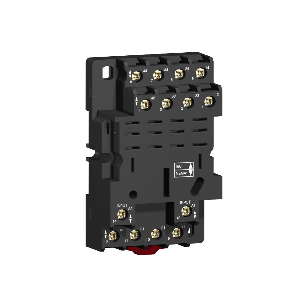 Колодка для реле RPM4 с комб. конт. 4CO SchE RPZF4