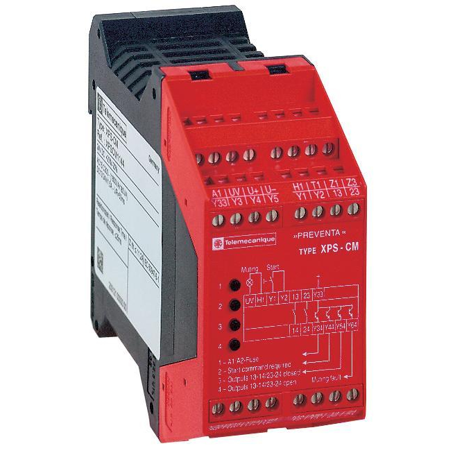 Модуль безопасности фотобарьеров SchE XPSCM1144