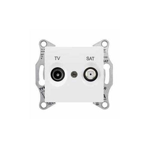Механизм розетки TV-SAT 1-м СП Sedna оконечная бел. SchE SDN3401621