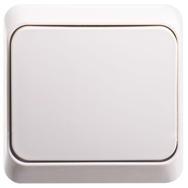 Переключатель 1-кл. ОП Этюд 10А IP20 крем. SchE BA10-004K