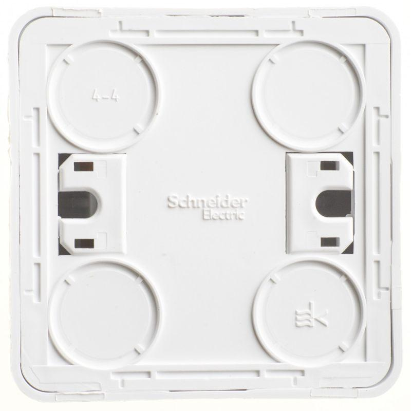 Выключатель 1-кл. ОП Этюд 10А IP20 с подсветкой бел. SchE BA10-005B