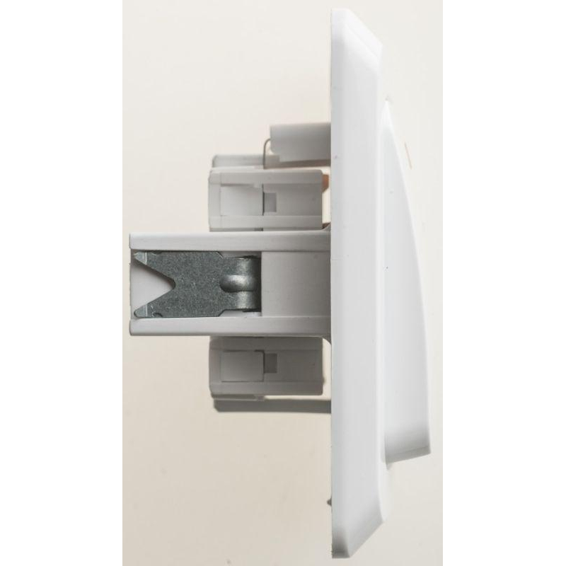 Переключатель 1-кл. СП Этюд 10А IP20 с подсветкой бел. SchE BC10-007B