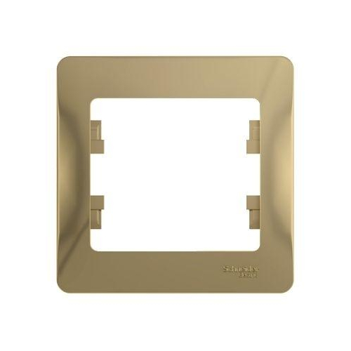 Рамка 1-м Glossa титан SchE GSL000401