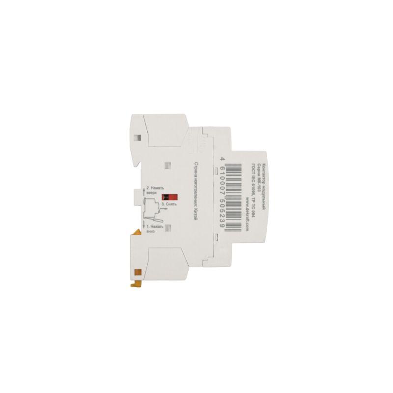 Контактор модульный МК-103 1НО+1НЗ 25А 230В SchE 18065DEK