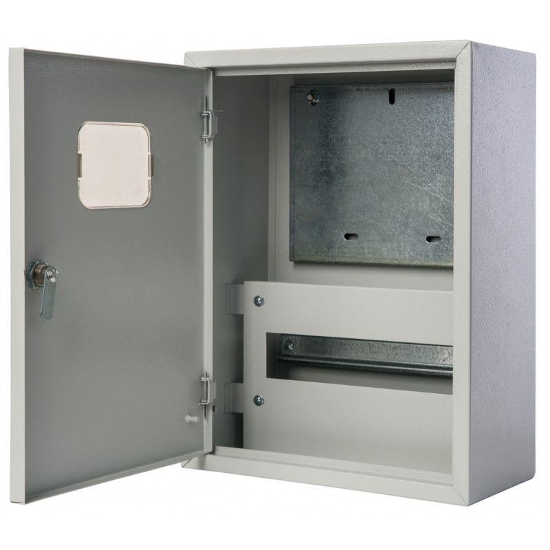 Корпус метал. учетный навес. 400х300х160 1-фазн. 12мод. SchE 30401DEK