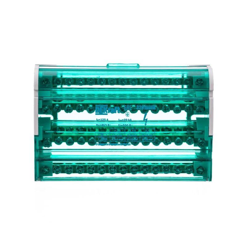 Кросс-модуль на DIN-рейку 4х15 групп 125А ШН-103 SchE 32019DEK