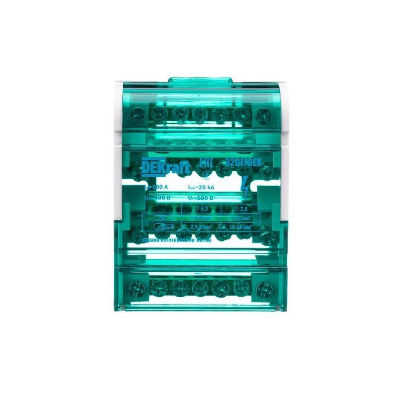 Кросс-модуль на DIN-рейку 4х7 групп 100А ШН-103 SchE 32017DEK