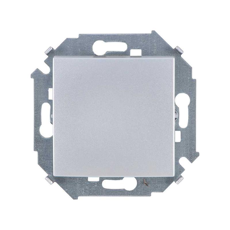 SIMON 1591201033 (Выключатель проходной (переключатель), 16А, 250В, винтовой зажим, алюминий)