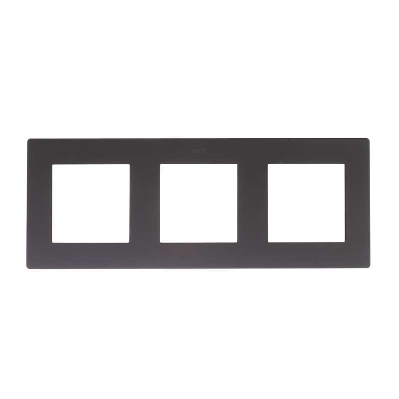 Рамка 3 поста, графит (2400630-038)