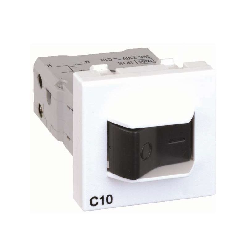 Connect Термомагнитный автомат 10A K45 45x45мм белый (K106A-9)