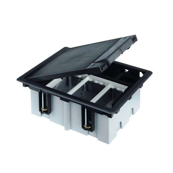 Connect Люк на 1 CIMA-модуль (2 модуля 45х45 мм) глубина 90-120мм посадка 170х115мм max 400кг серый (SF110-1)